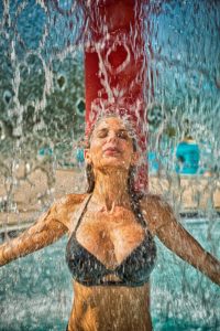Flat after breast implant removal