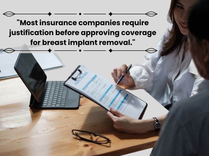 will medical insurance cover breast implant removal